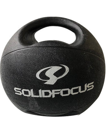 HyperFX 7kg Medicine Ball - Double Grip - Black