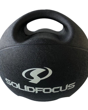 HyperFX 9kg Medicine Ball - Double Grip - Black