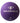 HyperFX 7kg Medicine Ball - Round - Purple