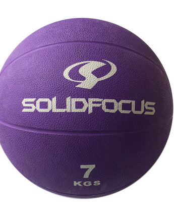 HyperFX 7kg Medicine Ball - Round - Purple