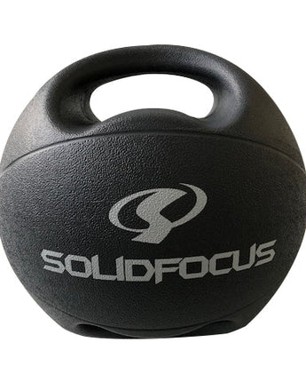 HyperFX 6kg Medicine Ball - Double Grip - Gray