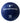 HyperFX 10kg Medicine Ball - Round - Blue