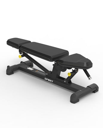 Spirit Fitness Adjustable Bench Warning Decal