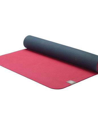 Eco Yoga Mat - Maroon/Charcoal