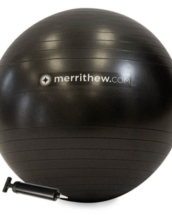 Stability Ball with pump - 55cm - Black