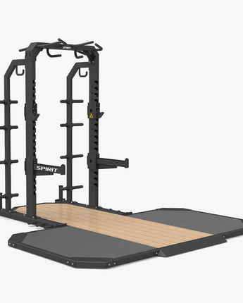 Spirit Fitness Half Power Rack with Platform