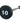 10kg Urethane Straight Barbell